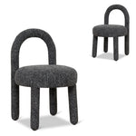 Set of 2 - Fusion Dining Chair - Field Charcoal Dining Chair MYI-Core