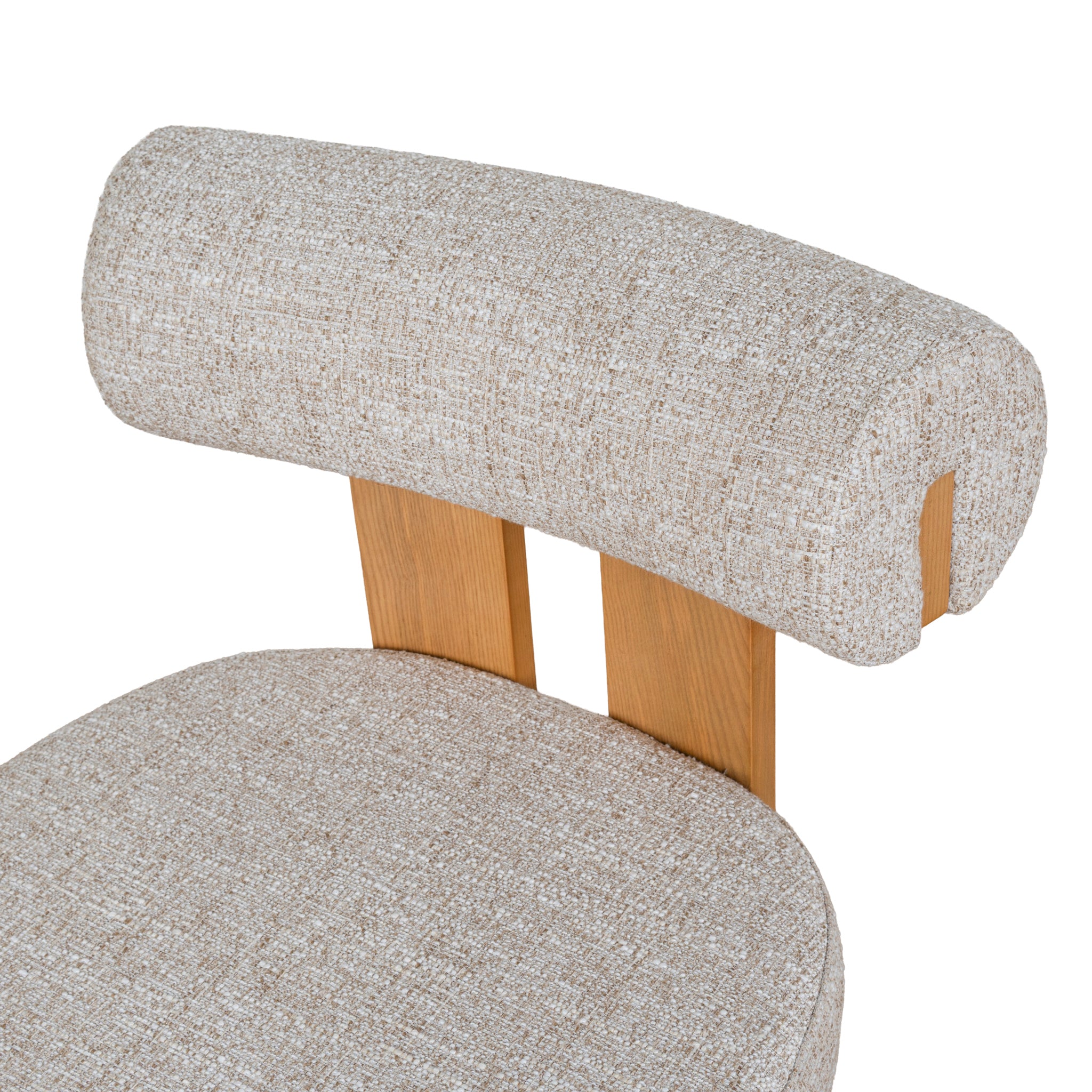 Set of 2 - Remy Natural Dining Chair - Pale Beige Dining Chair OL Sofa-Core