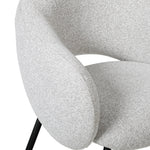 Set of 2 - Sora Black Dining Chair - Clay Grey Dining Chair Freehold-Core