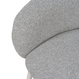 Set of 2 - Sora White Dining Chair - Clay Grey Dining Chair Freehold-Core