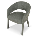Matteo Dining Chair - Twill green Dining Chair Cino-Core