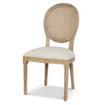 Set of 2 - Lenora ELM Dining Chair - Dawn Beige Dining Chair LJ-Core