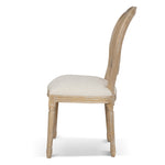 Set of 2 - Lenora ELM Dining Chair - Dawn Beige Dining Chair LJ-Core