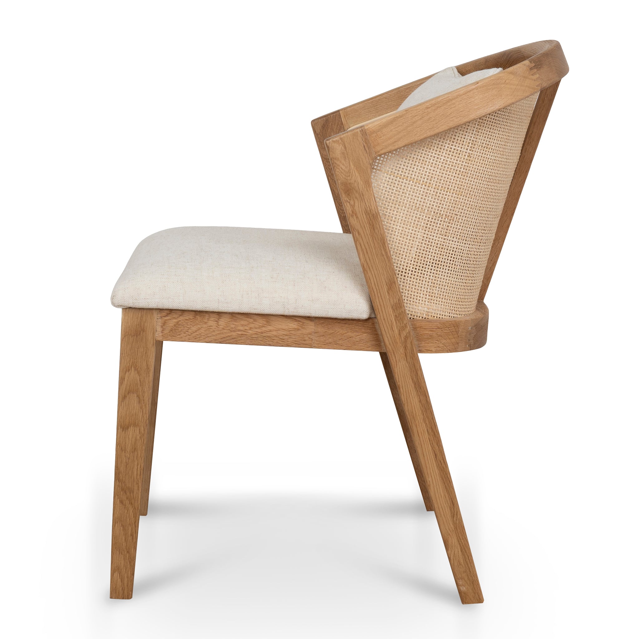 Set of 2 - Earlene Fabric Dining Chair - Dawn Beige Dining Chair LJ-Core