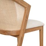 Set of 2 - Earlene Fabric Dining Chair - Dawn Beige Dining Chair LJ-Core