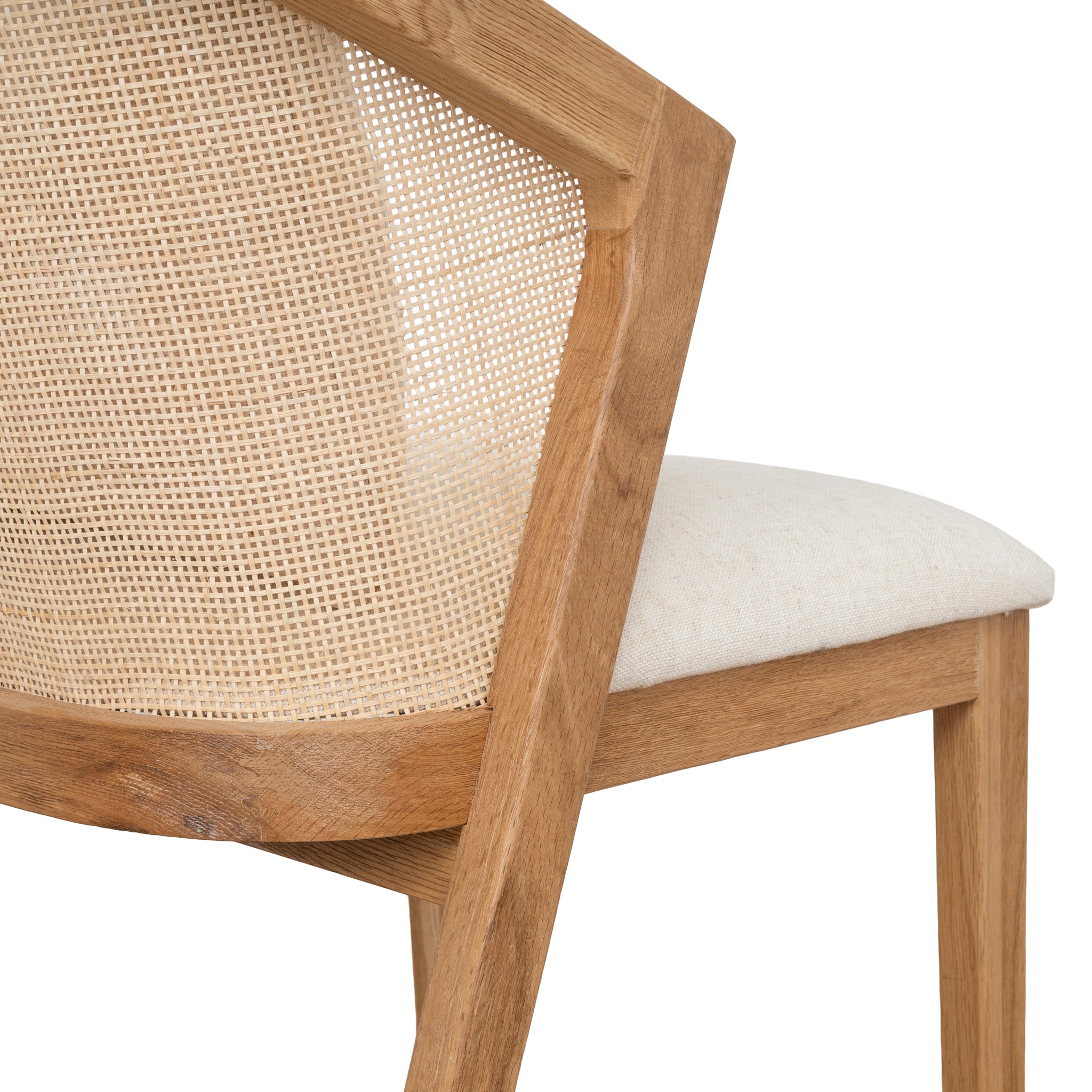 Set of 2 - Earlene Fabric Dining Chair - Dawn Beige Dining Chair LJ-Core