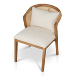 Set of 2 - Earlene Fabric Dining Chair - Dawn Beige Dining Chair LJ-Core