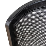 Set of 2 - Margie Black ELM Dining Chair - Dawn Beige Dining Chair LJ-Core