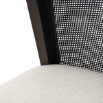 Set of 2 - Margie Black ELM Dining Chair - Dawn Beige Dining Chair LJ-Core