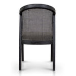 Set of 2 - Margie Black ELM Dining Chair - Dawn Beige Dining Chair LJ-Core