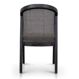 Set of 2 - Margie Black ELM Dining Chair - Dawn Beige Dining Chair LJ-Core