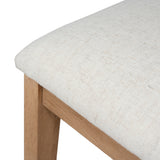 Set of 2 - Margie Fabric Dining Chair - Dawn Beige Dining Chair LJ-Core