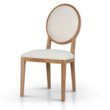 Set of 2 - Lula Natural Dining Chair - Dawn Beige Dining Chair LJ-Core