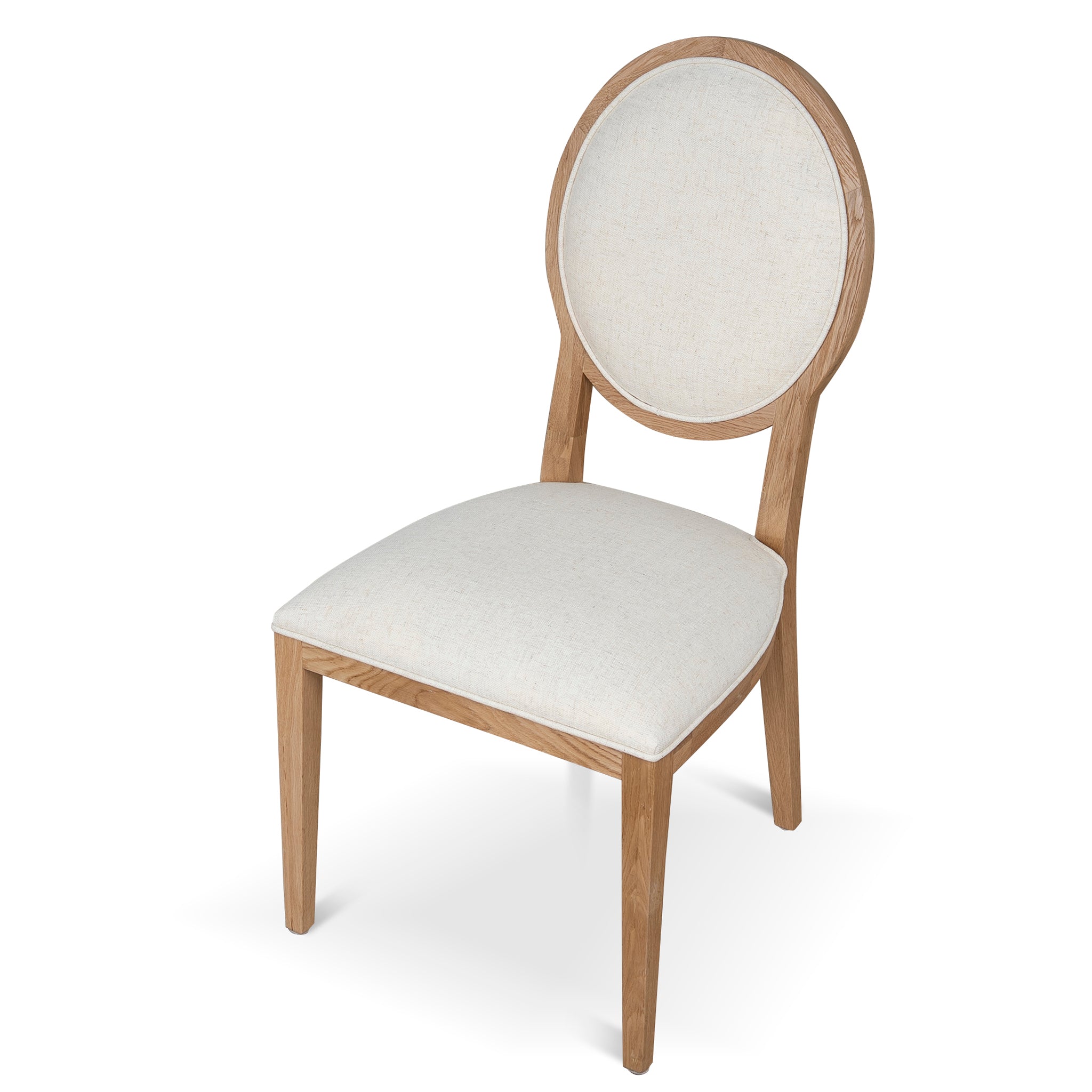 Set of 2 - Lula Natural Dining Chair - Dawn Beige Dining Chair LJ-Core