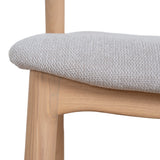 Set of 2 - Marlow Natural Dining Chair - Naxos Beige Dining Chair Naxos-Core