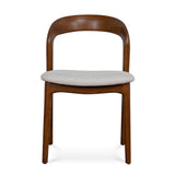 Set of 2 - Marlow Walnut Dining Chair - Naxos Beige Dining Chair Naxos-Core