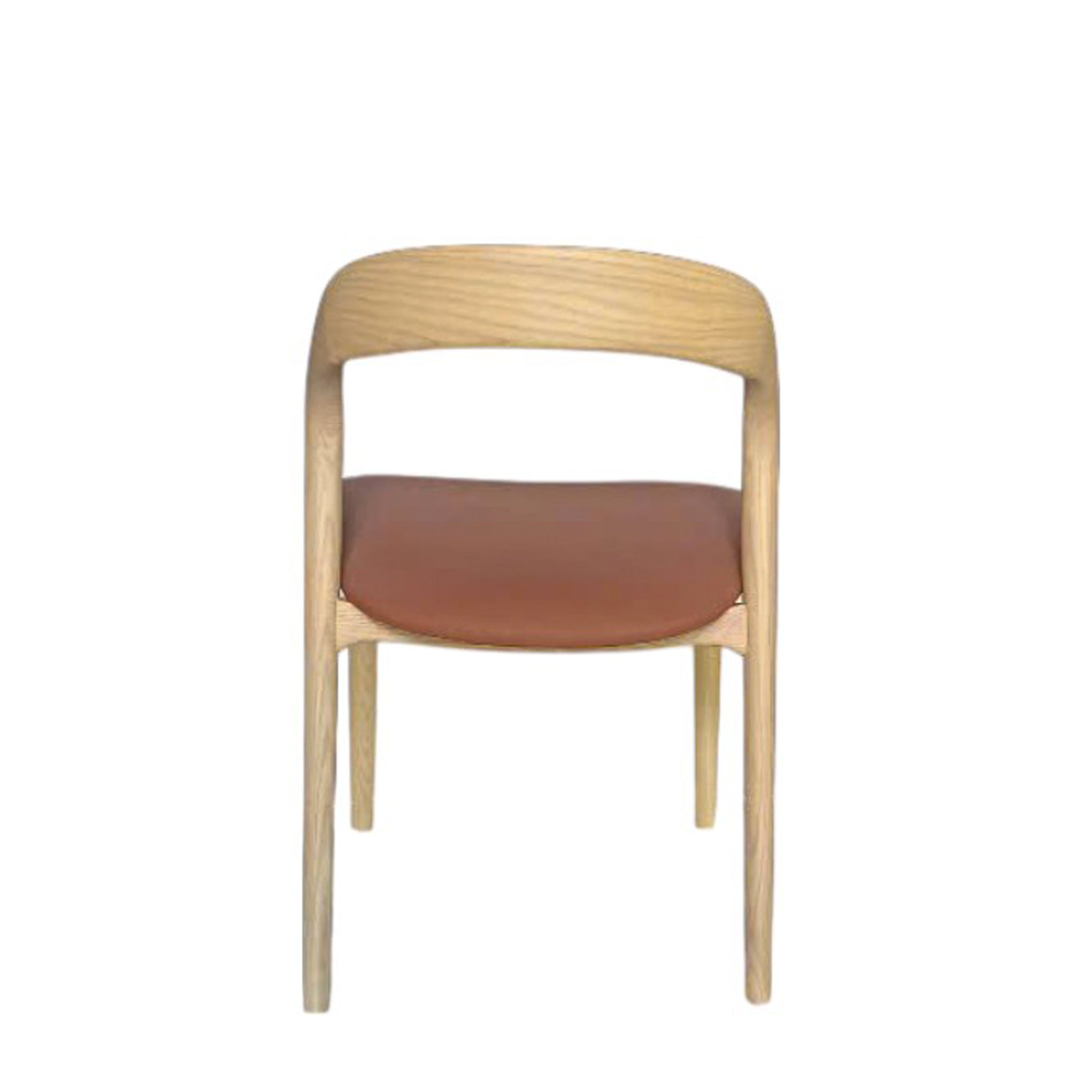 Set of 2 - Marlow Natural Dining Chair - Naxos Tan Dining Chair Naxos-Core