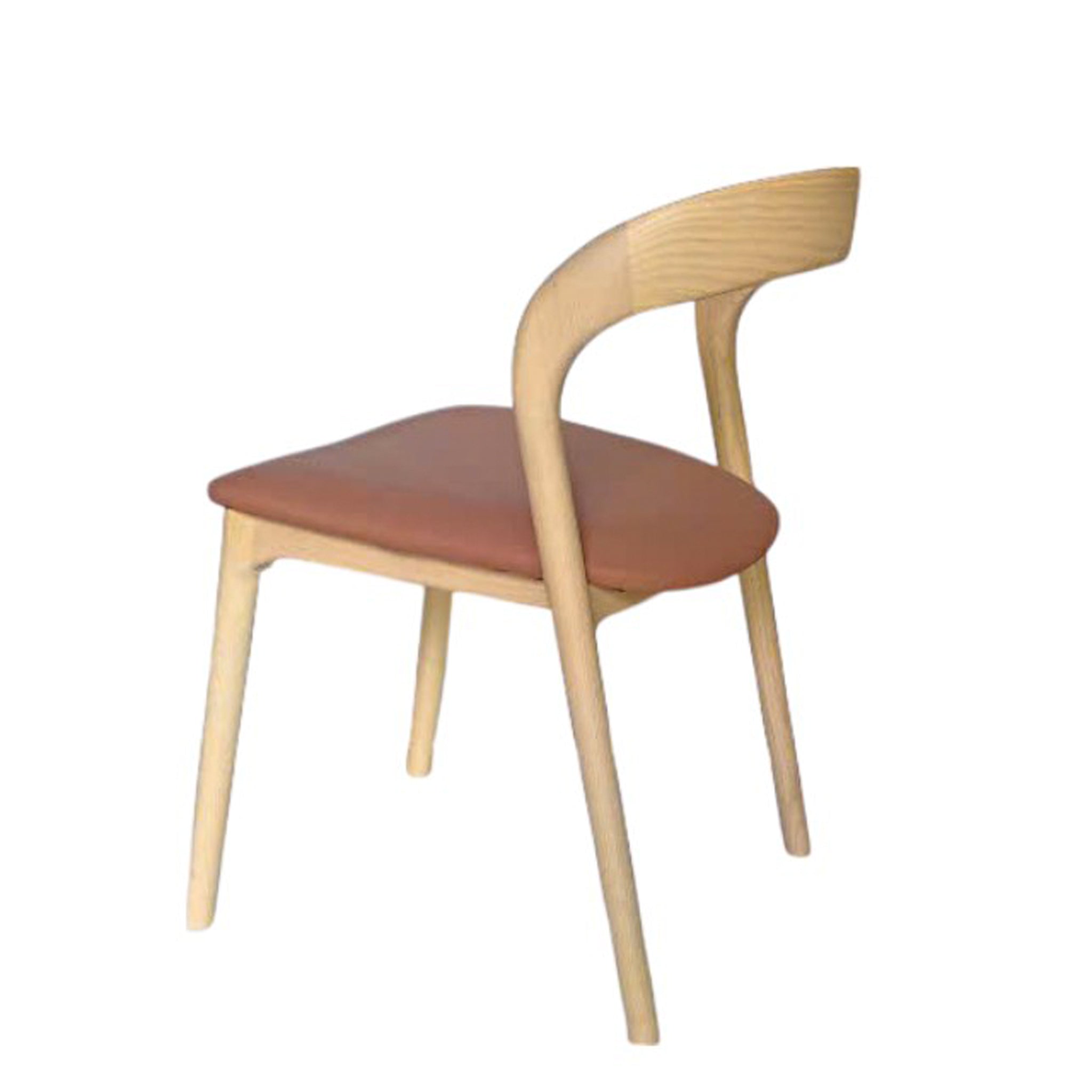 Set of 2 - Marlow Natural Dining Chair - Naxos Tan Dining Chair Naxos-Core