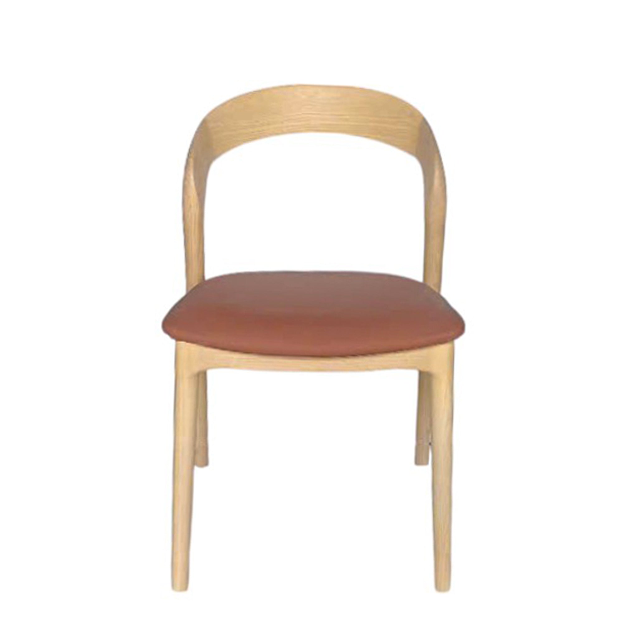 Set of 2 - Marlow Natural Dining Chair - Naxos Tan Dining Chair Naxos-Core