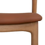 Set of 2 - Marlow Natural Dining Chair - Naxos Tan Dining Chair Naxos-Core