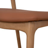 Set of 2 - Marlow Natural Dining Chair - Naxos Tan Dining Chair Naxos-Core