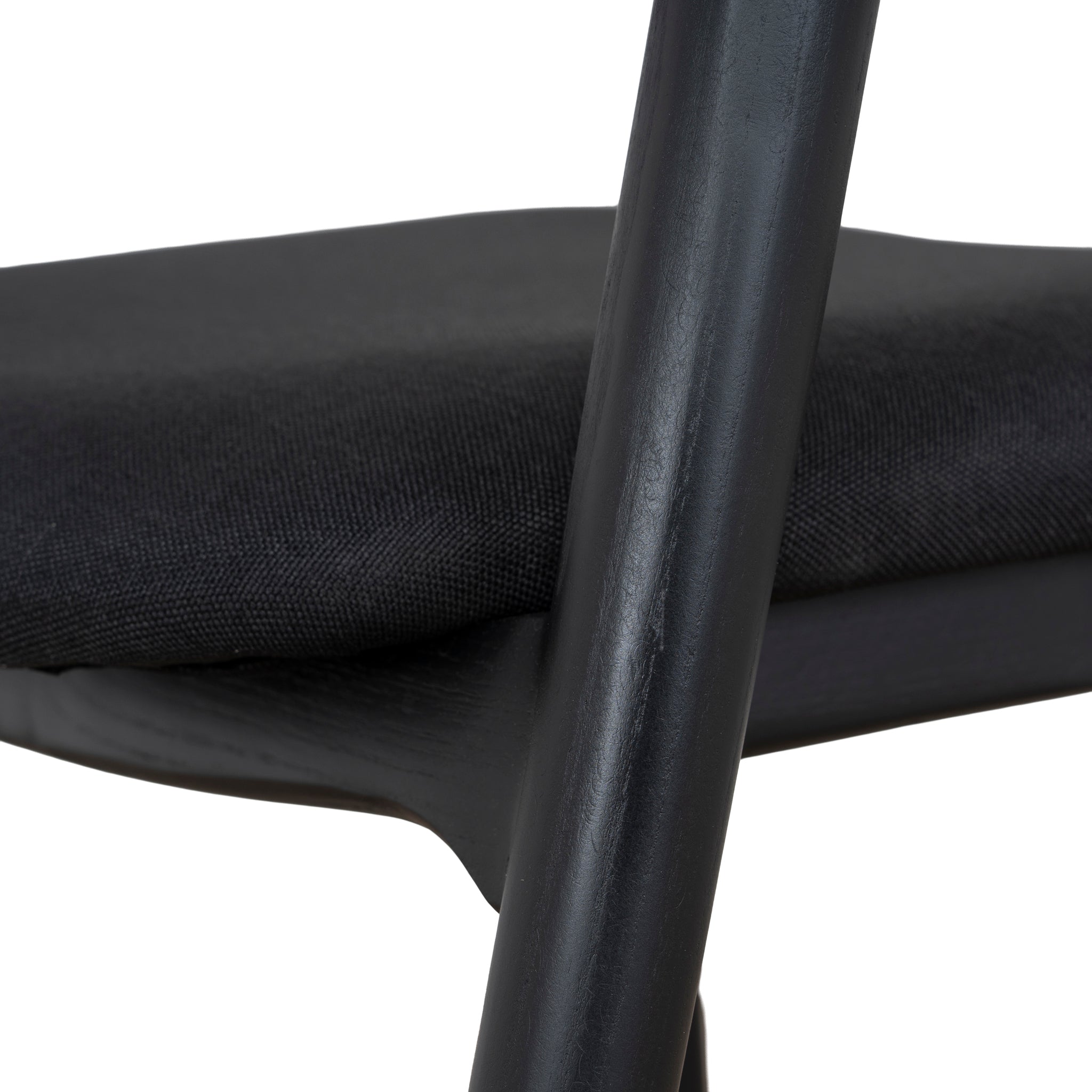 Set of 2 - Marlow Dining Chair - Full Black Dining Chair Naxos-Core