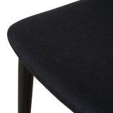 Set of 2 - Marlow Dining Chair - Full Black Dining Chair Naxos-Core