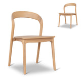 Set of 2 - Marlow Dining Chair - Natural Dining Chair Naxos-Core
