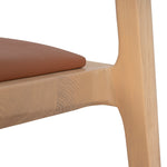 Set of 2 - Fallon Natural Dining Chair - Naxos Tan Dining Chair Naxos-Core