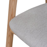 Set of 2 - Rowan Dining Chair - Naxos Beige Dining Chair Naxos-Core