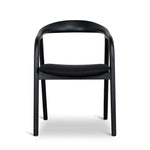 Set of 2 - Rowan Dining Chair - Full Black Dining Chair Naxos-Core