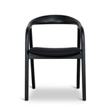Set of 2 - Rowan Dining Chair - Full Black Dining Chair Naxos-Core