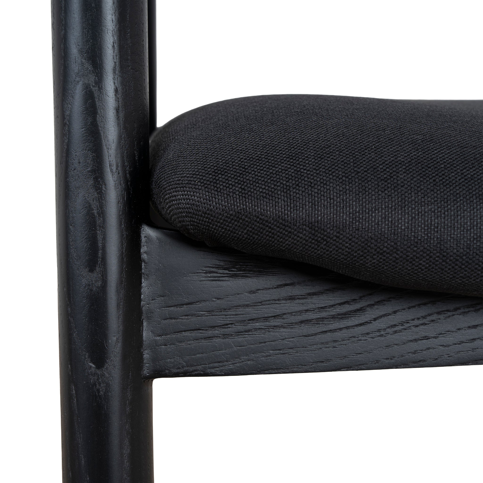 Set of 2 - Rowan Dining Chair - Full Black Dining Chair Naxos-Core