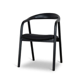 Set of 2 - Rowan Dining Chair - Full Black Dining Chair Naxos-Core