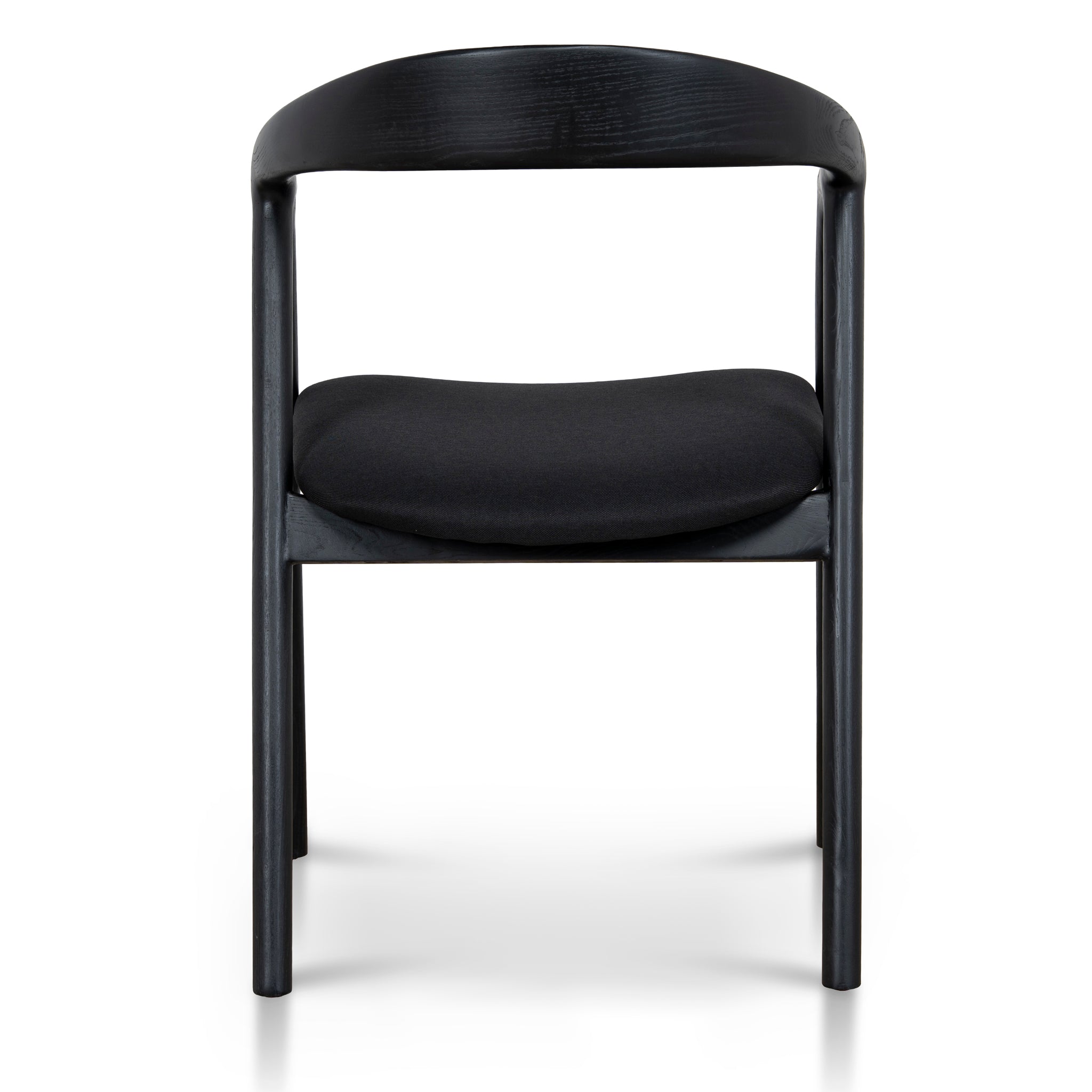 Set of 2 - Rowan Dining Chair - Full Black Dining Chair Naxos-Core
