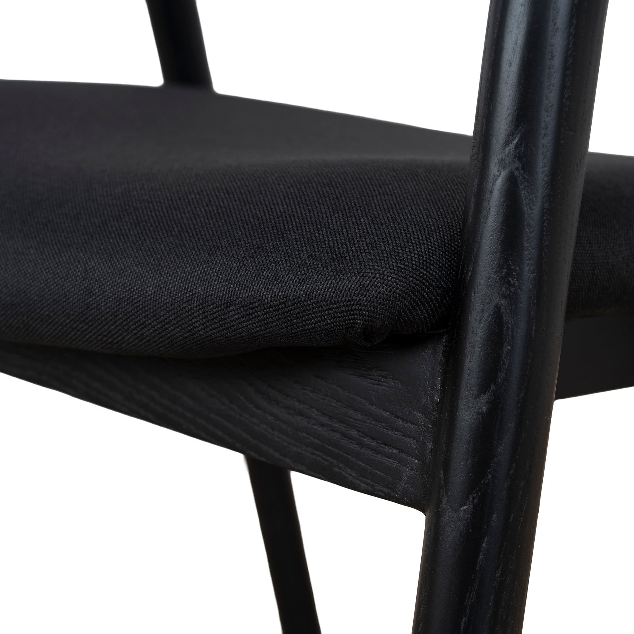 Set of 2 - Rowan Dining Chair - Full Black Dining Chair Naxos-Core