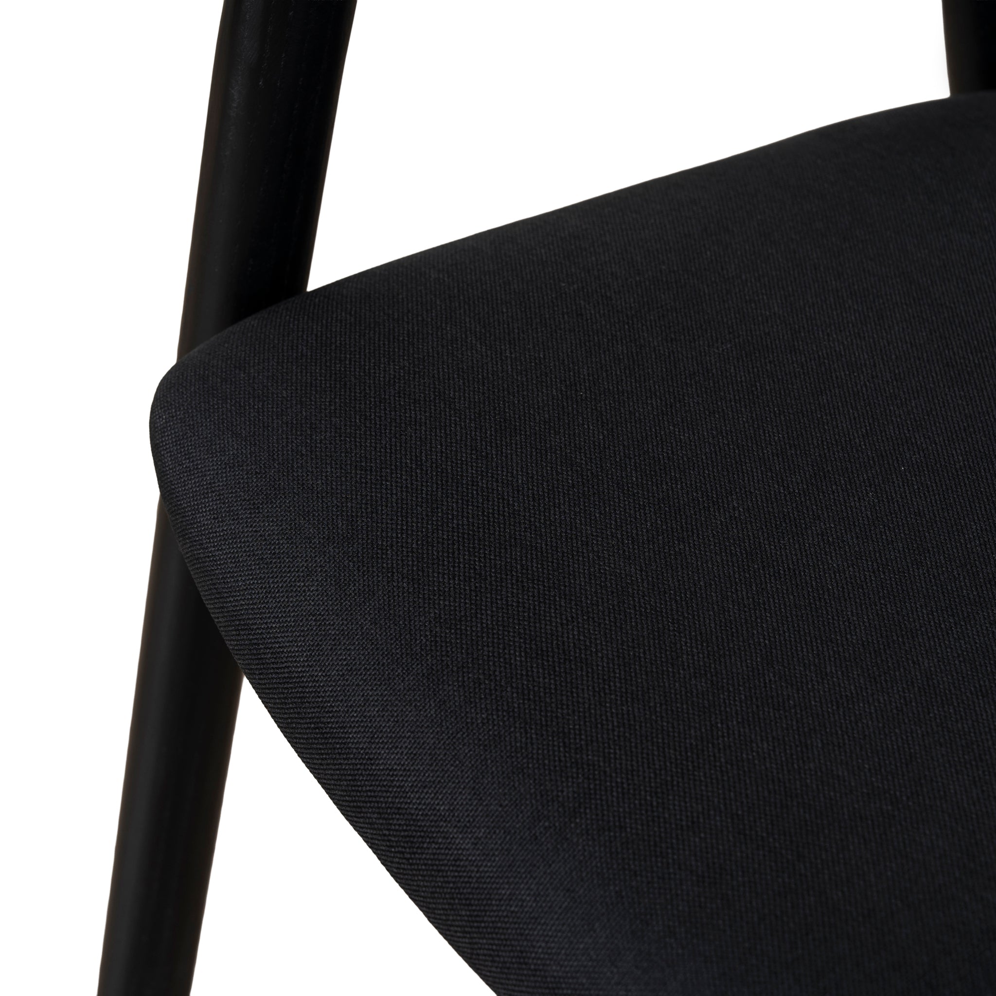 Set of 2 - Rowan Dining Chair - Full Black Dining Chair Naxos-Core