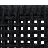 Set of 2 - Renley Natural Dining Chair - Naxos Charcoal Rope Dining Chair Naxos-Core