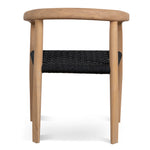 Set of 2 - Renley Natural Dining Chair - Naxos Charcoal Rope Dining Chair Naxos-Core