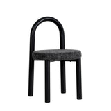 Set of 2 - Luzia Black Dining Chair - Field Charcoal Dining Chair Freehold-Core