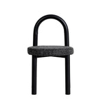 Set of 2 - Luzia Black Dining Chair - Field Charcoal Dining Chair Freehold-Core