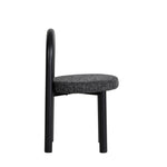 Set of 2 - Luzia Black Dining Chair - Field Charcoal Dining Chair Freehold-Core