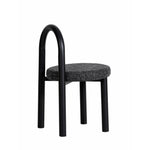 Set of 2 - Luzia Black Dining Chair - Field Charcoal Dining Chair Freehold-Core