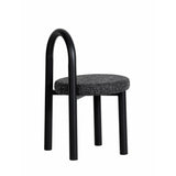 Set of 2 - Luzia Black Dining Chair - Field Charcoal Dining Chair Freehold-Core