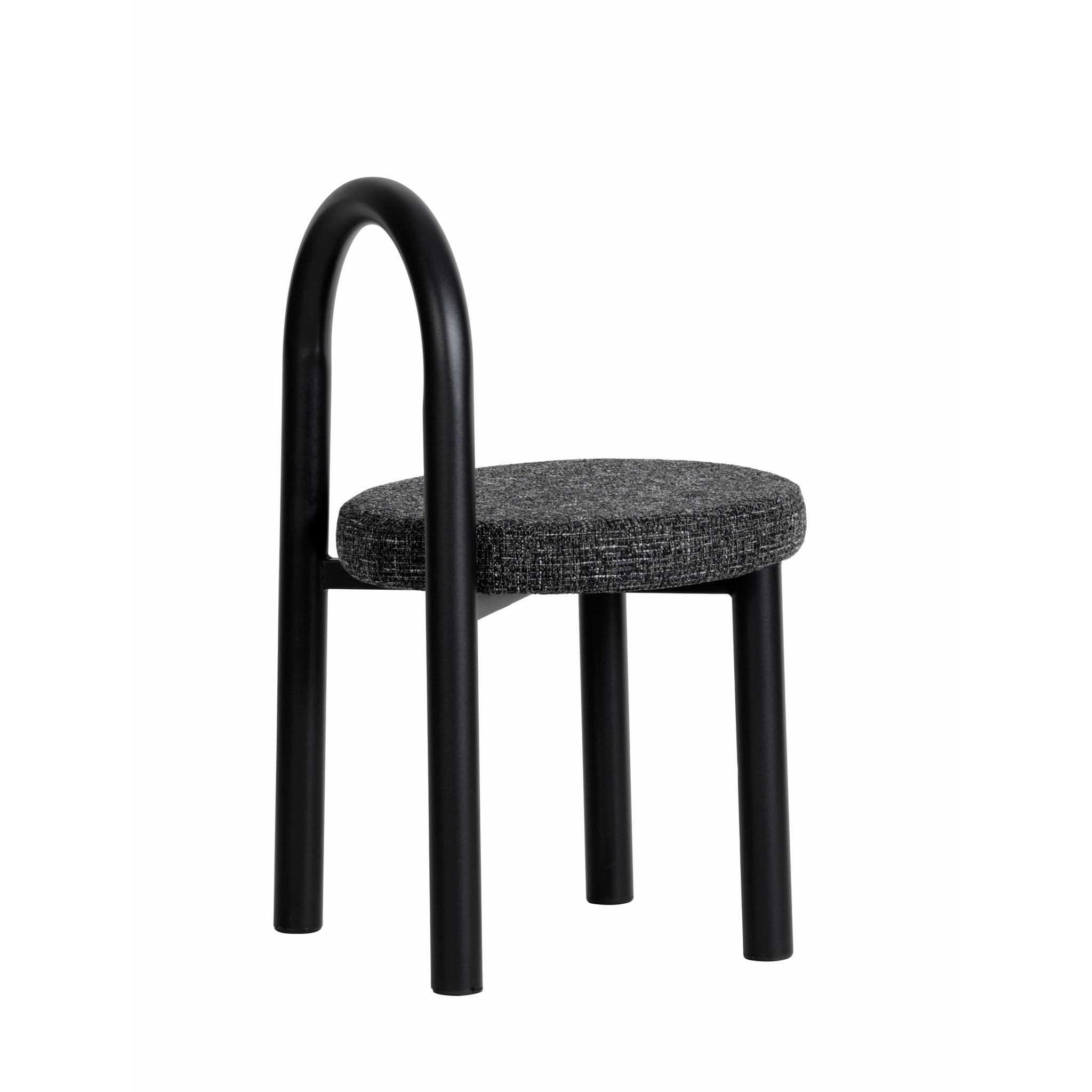 Set of 2 - Luzia Black Dining Chair - Field Charcoal Dining Chair Freehold-Core