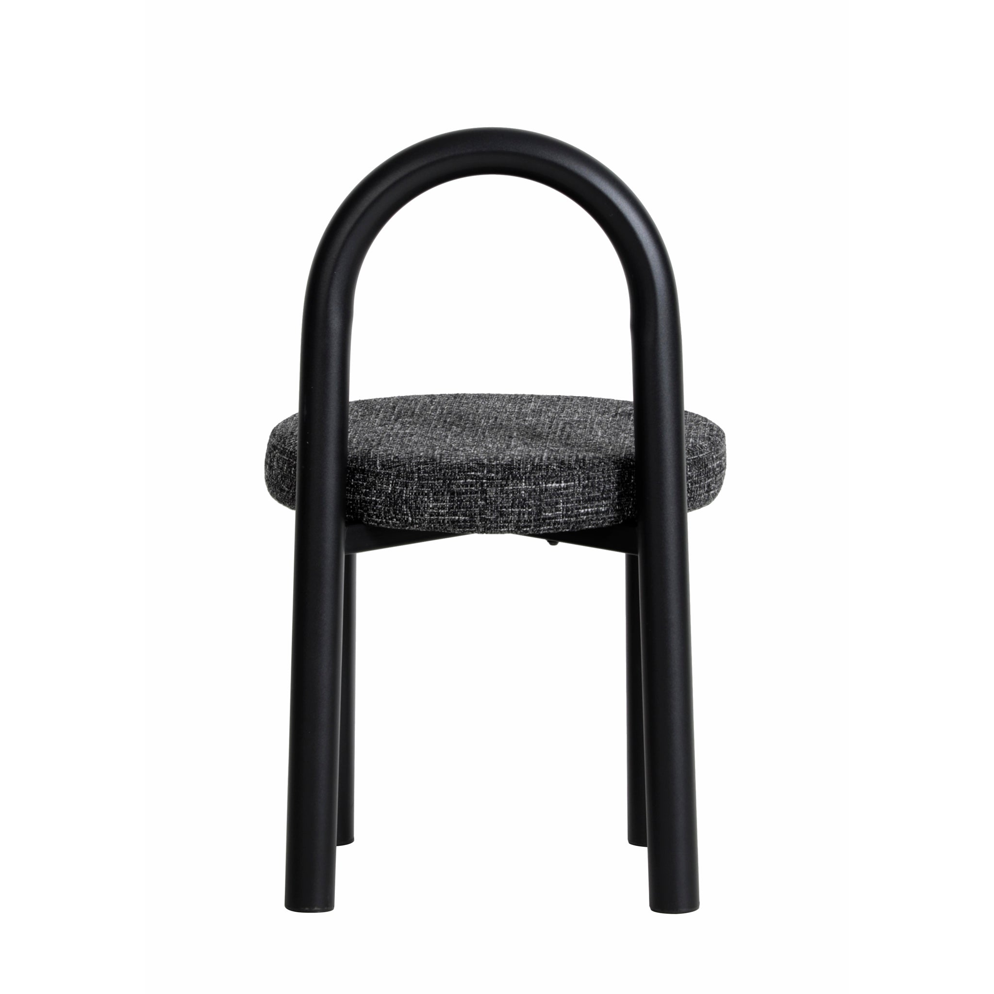 Set of 2 - Luzia Black Dining Chair - Field Charcoal Dining Chair Freehold-Core