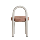 Set of 2 - Luzia White Dining Chair - Russet Brown Dining Chair Freehold-Core