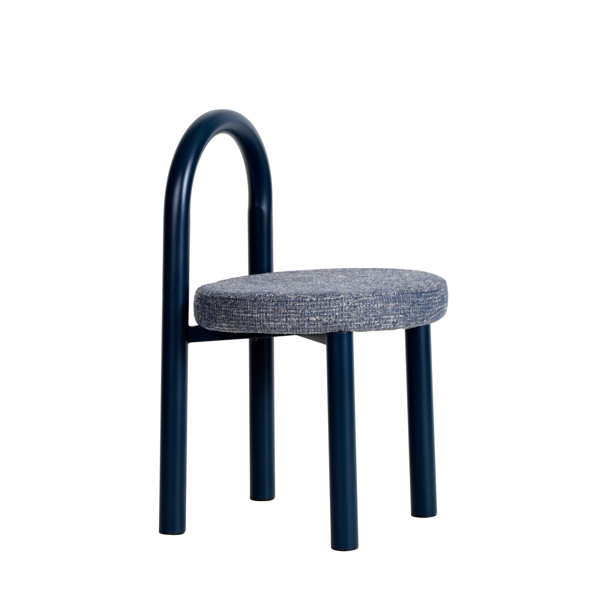 Set of 2 - Luzia Navy Dining Chair - Prussian Blue Dining Chair Freehold-Core
