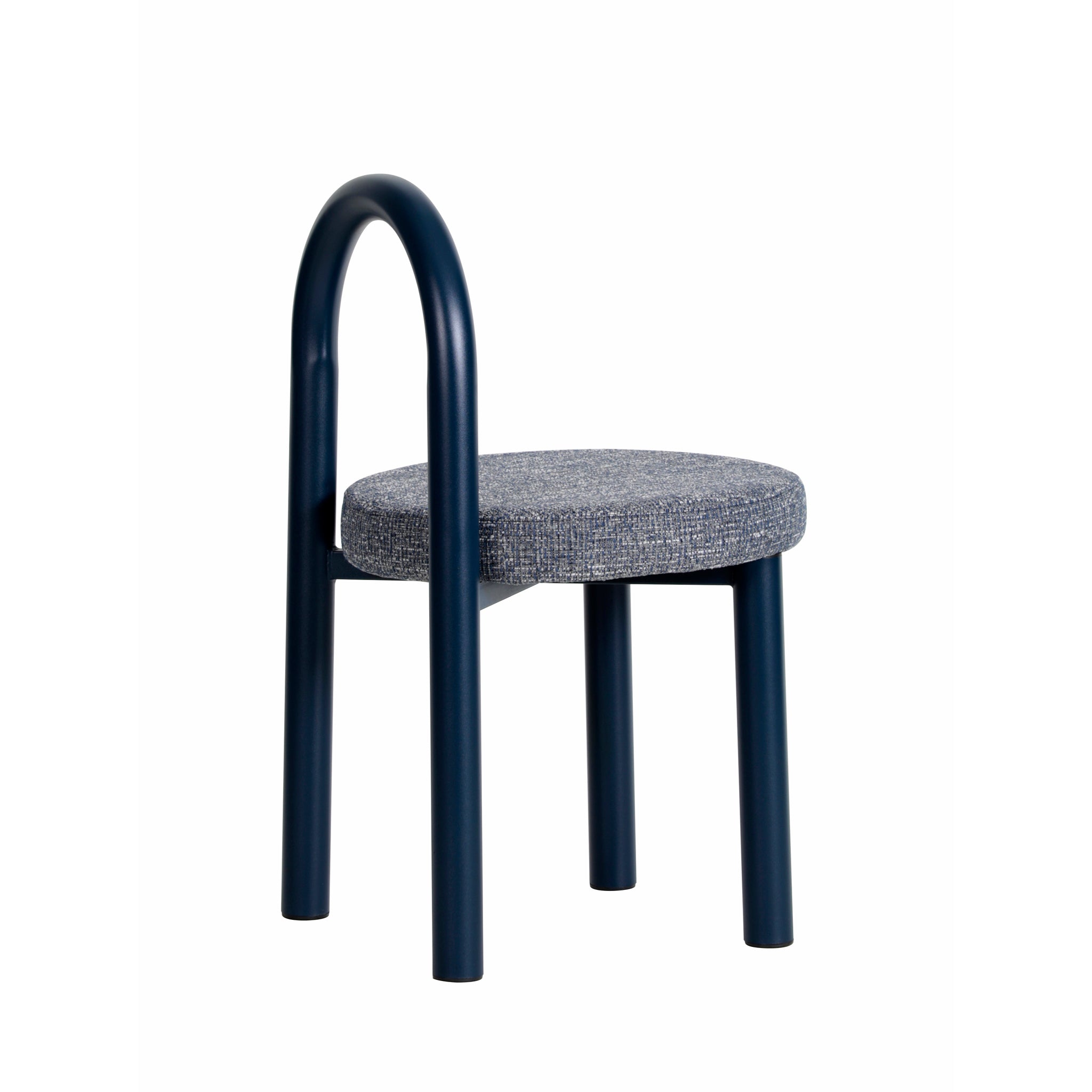 Set of 2 - Luzia Navy Dining Chair - Prussian Blue Dining Chair Freehold-Core