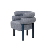 Yara Navy Armchair - Prussian Blue Armchair Freehold-Core